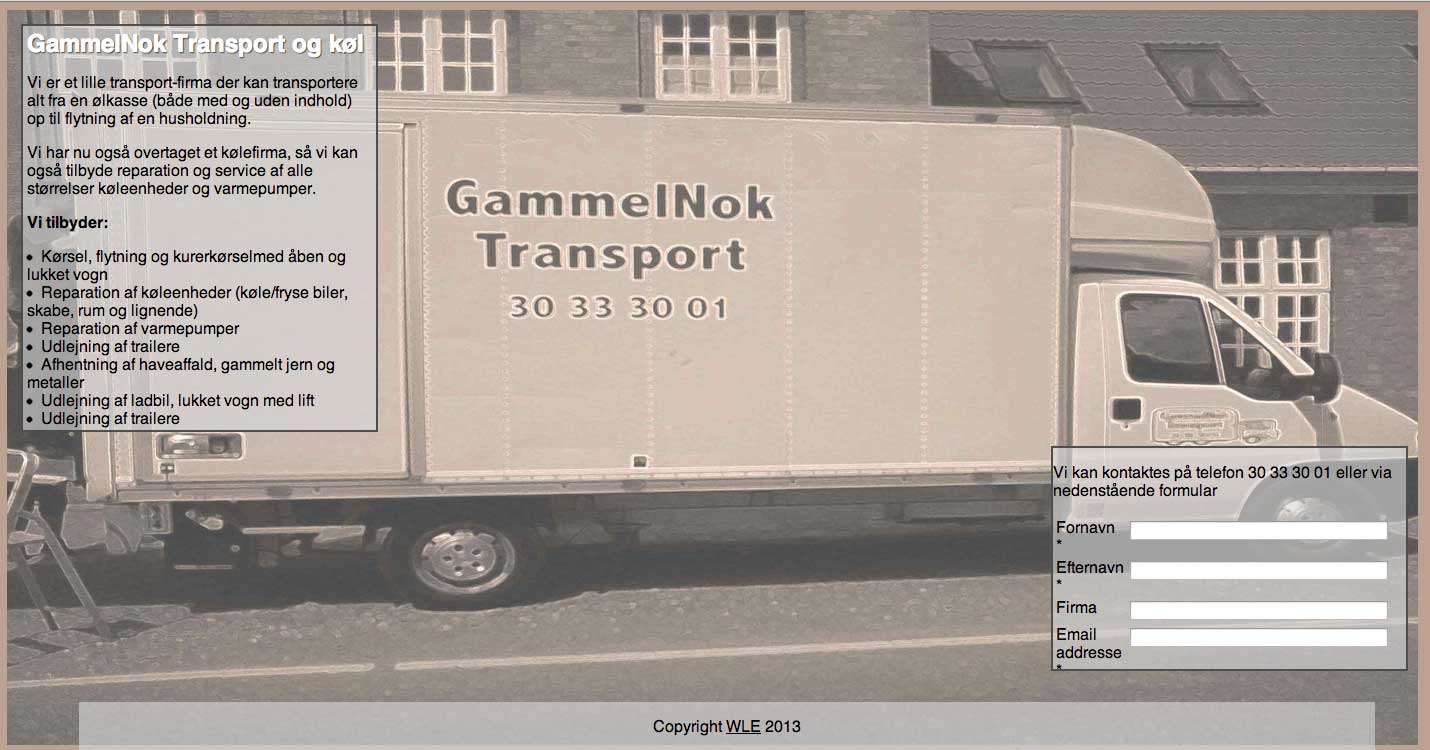GammelNok Transport