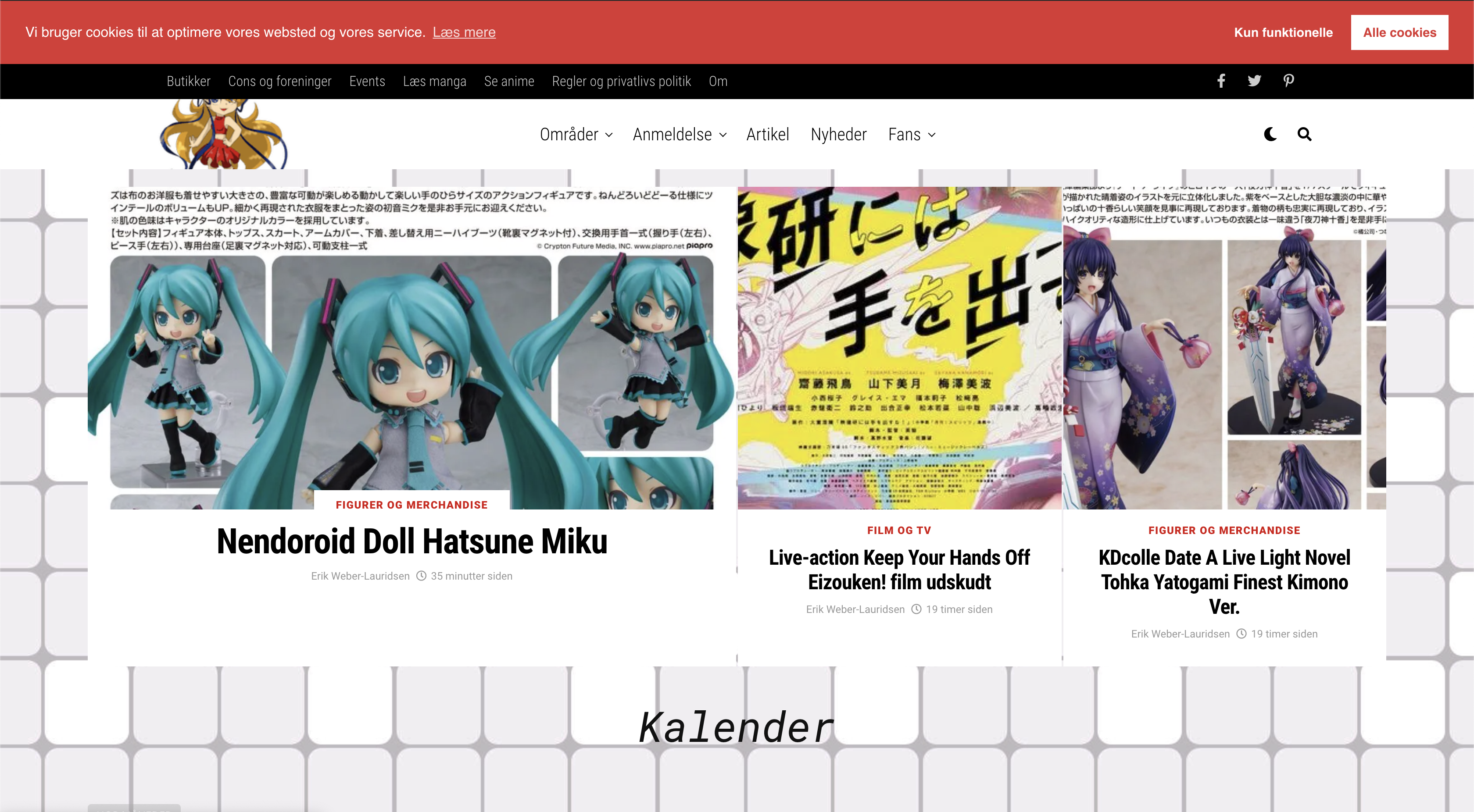 AnimeGuiden – nyhedsside om moderne japansk kultur 2020